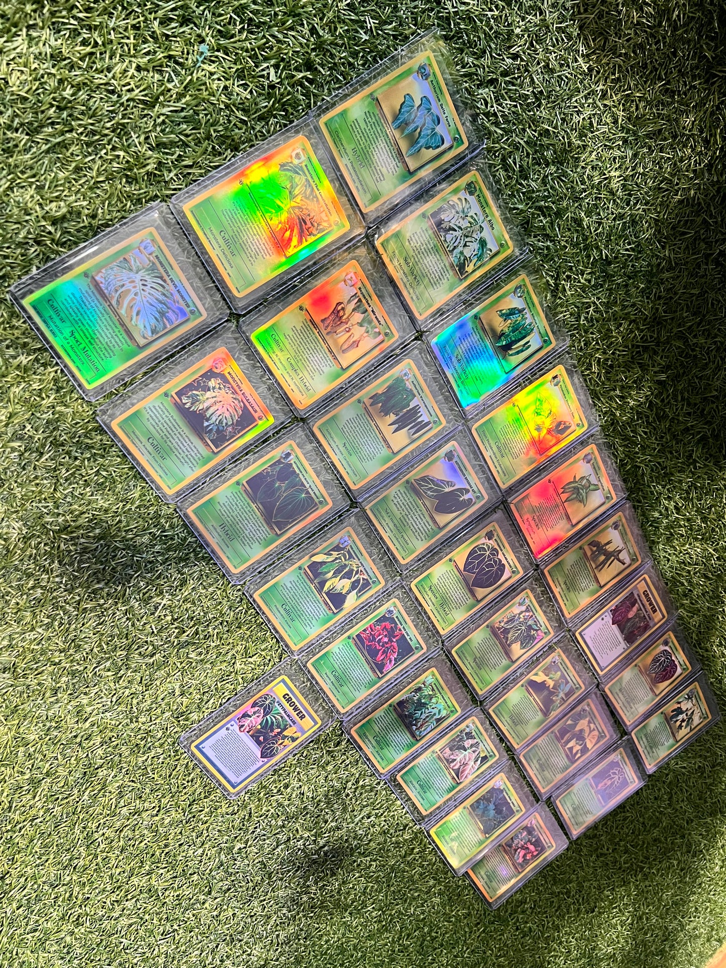 Plant Trading Card Stickers 🌿