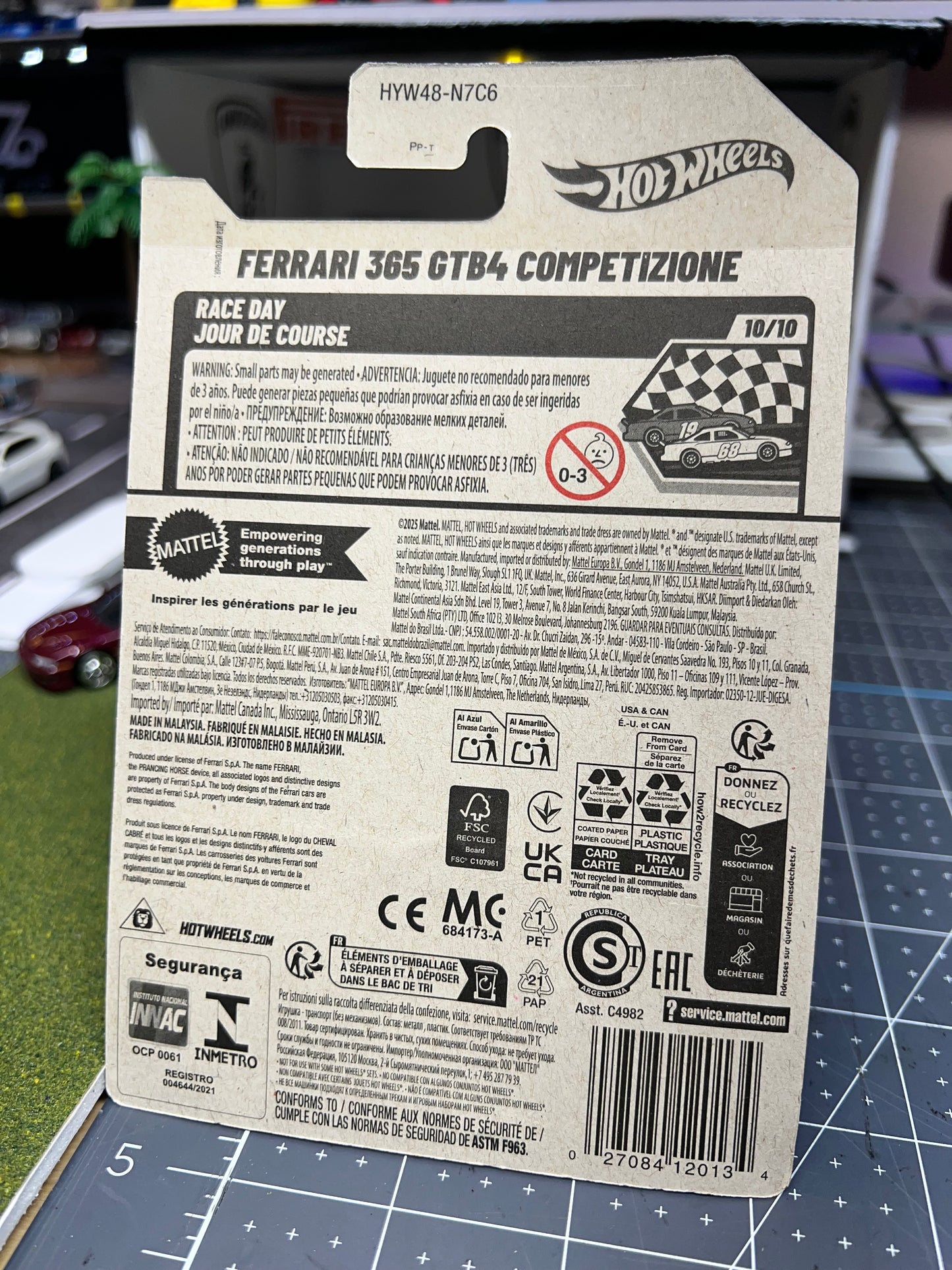 Hot Wheels Ferrari 365 GTB4 Competizione