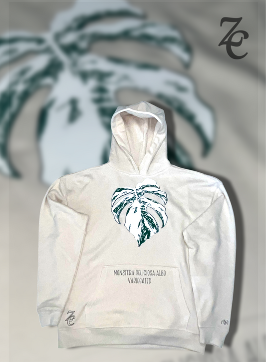 ZC “Monstera Deli Albo” Hoodie