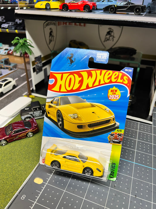 Hot Wheels Ferrari F40 competizione 2025