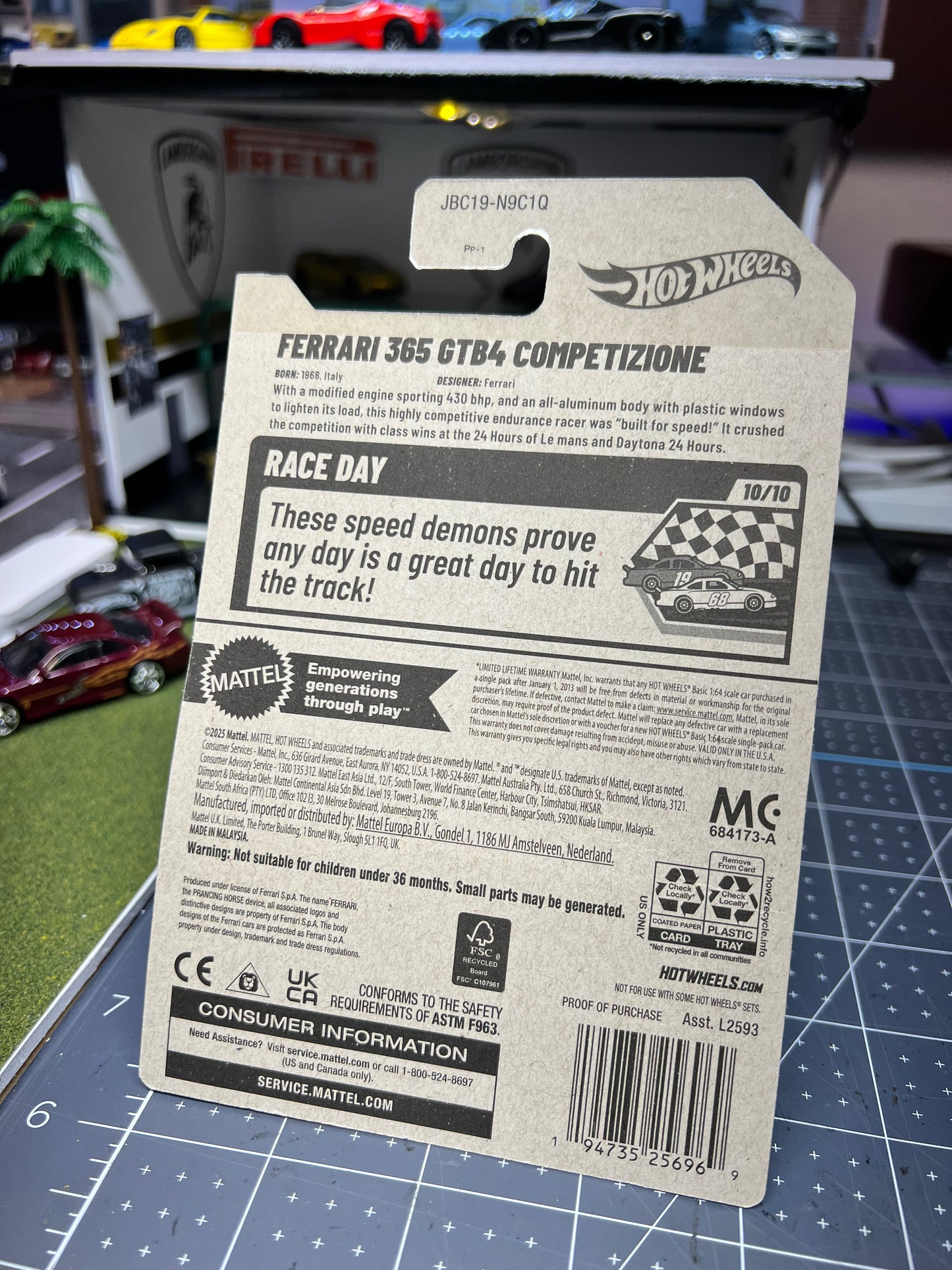 Hot Wheels Ferrari 365 GTB4 Competizione